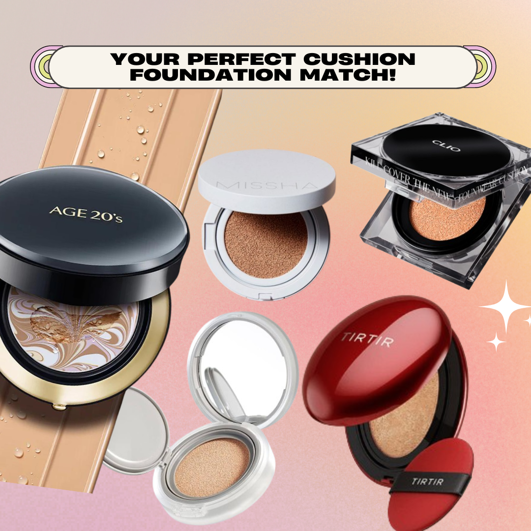 Your Perfect Cushion Foundation Match! 🎯✨