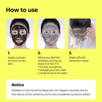 [SOMEBYMI] Charcoal BHA Pore Clay Bubble Mask 120ml