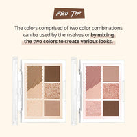 [CLIO] Pro Eye Palette Mini (2 colors)