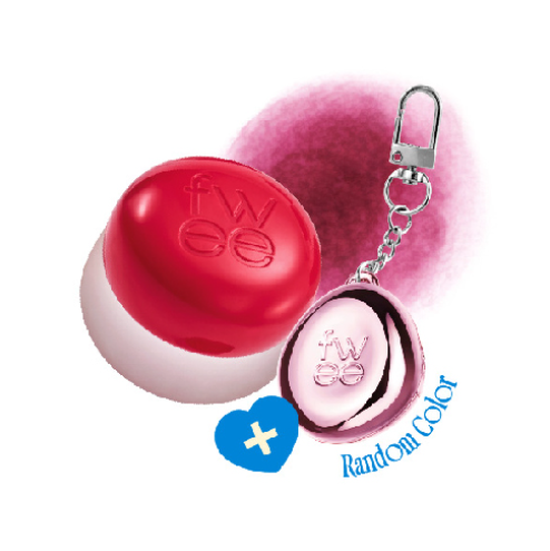 [Fwee] *Keyring Set* Lip&Cheek Blurry Pudding Pot 5ml (30 colors)