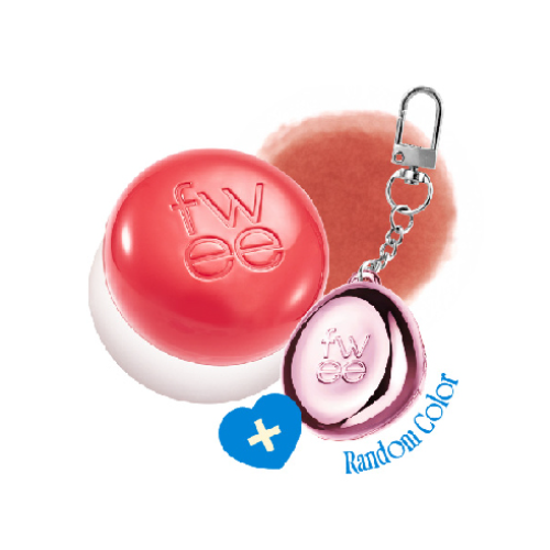 [Fwee] *Keyring Set* Lip&Cheek Blurry Pudding Pot 5ml (30 colors)