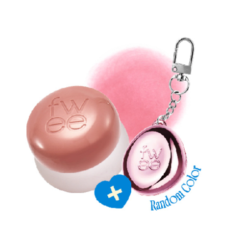 [Fwee] *Keyring Set* Lip&Cheek Blurry Pudding Pot 5ml (30 colors)