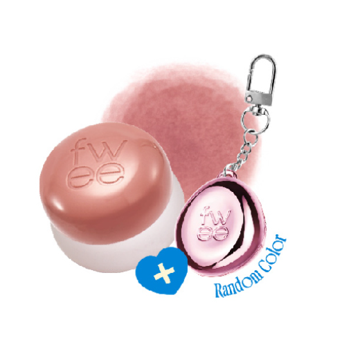 [Fwee] *Keyring Set* Lip&Cheek Blurry Pudding Pot 5ml (30 colors)