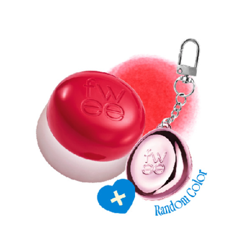 [Fwee] *Keyring Set* Lip&Cheek Blurry Pudding Pot 5ml (30 colors)