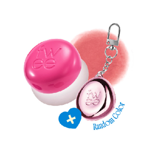 [Fwee] *Keyring Set* Lip&Cheek Blurry Pudding Pot 5ml (30 colors)