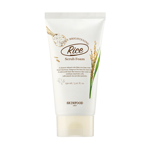 [Skinfood] *renew* Rice Daily Brightening Scrub Foam 150ml