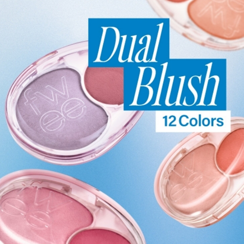 [Fwee] Mellow Dual Blusher 7.2ml (12 colors)