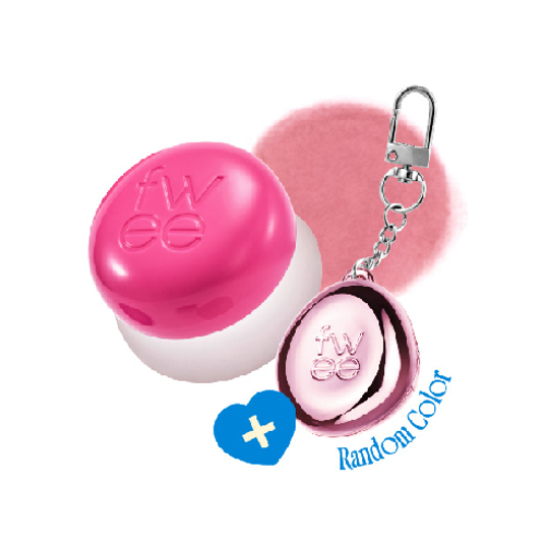 [Fwee] *Keyring Set* Lip&Cheek Blurry Pudding Pot 5ml (30 colors)