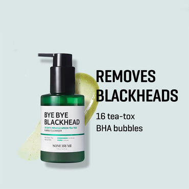 [SOMEBYMI] Bye Bye Blackhead 30 Days Miracle Green Tea Tox Bubble Cleanser 120ml