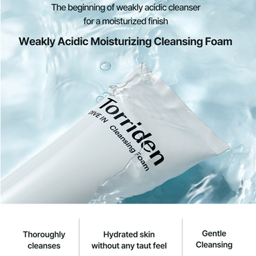 [Torriden] DIVE-IN Low Molecular Hyaluronic Cleansing Foam 150ml