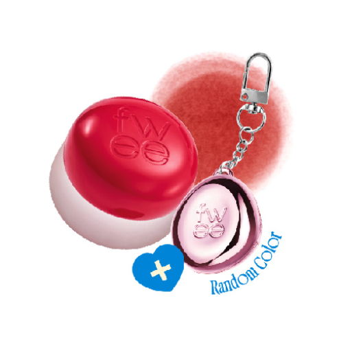 [Fwee] *Keyring Set* Lip&Cheek Blurry Pudding Pot 5ml (30 colors)