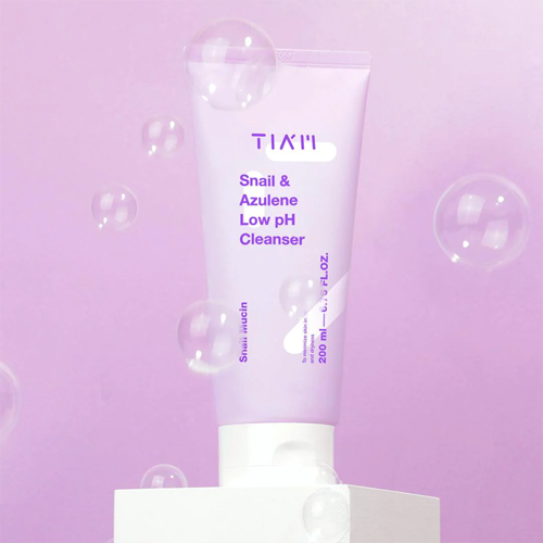 [TIAM] Snail & Azulene Low pH Cleanser 200ml