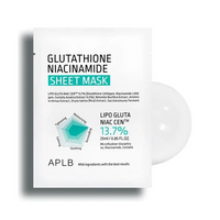 [APLB] Glutathione Niacinamide Sheet Mask (1ea)