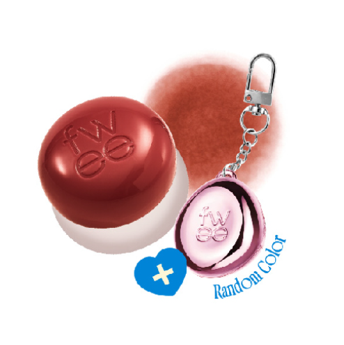 [Fwee] *Keyring Set* Lip&Cheek Blurry Pudding Pot 5ml (30 colors)