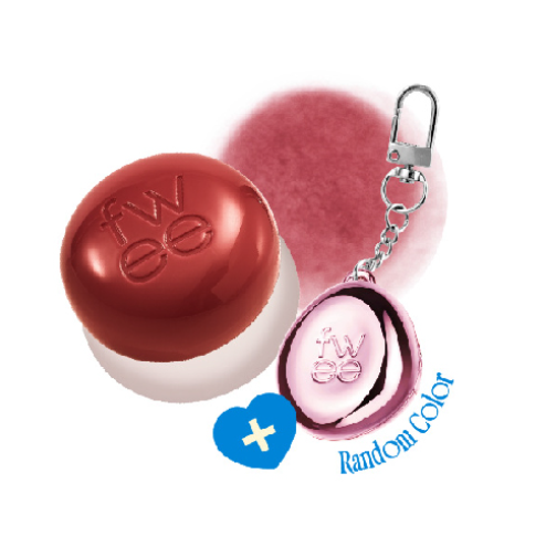 [Fwee] *Keyring Set* Lip&Cheek Blurry Pudding Pot 5ml (30 colors)