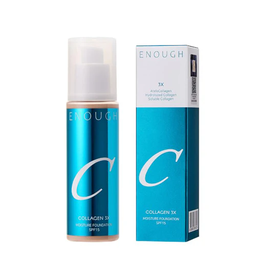 [ENOUGH] Collagen 3X Moisture Foundation SPF 15 100ml (3 colors)