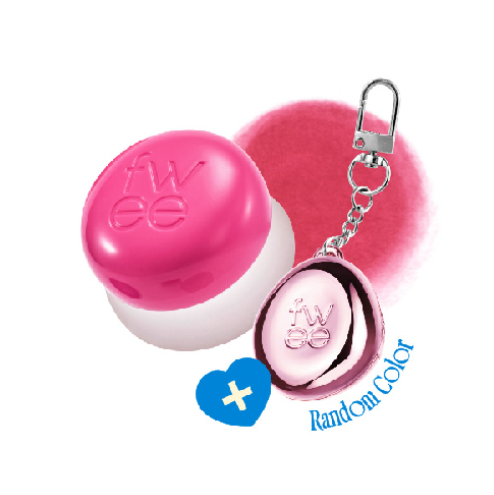 [Fwee] *Keyring Set* Lip&Cheek Blurry Pudding Pot 5ml (30 colors)