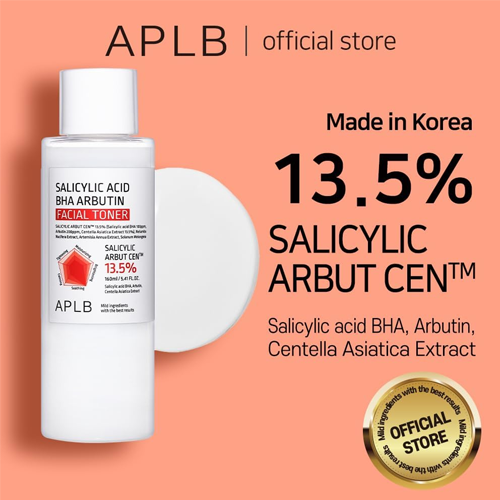 [APLB] Salicylic Acid BHA Arbutin Facial Toner 160ml