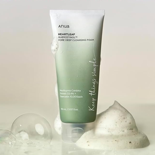 [Anua] Heartleaf Quercetinol Pore Deep Cleansing Foam 150ml