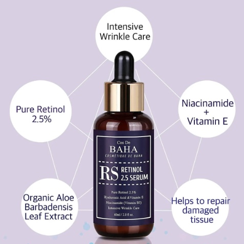 [Cos De Baha] Retinol Serum 60ml