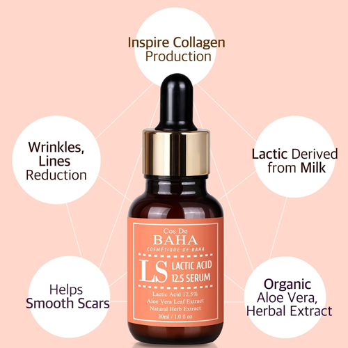 [Cos De Baha] Lactic Acid 12.5% Serum 30ml