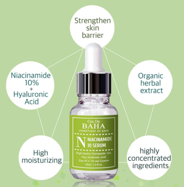 [Cos De Baha] Niacinamide Serum 30ml