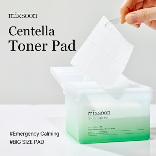 [MIXSOON] Centella Asiatica Toner Pad (120 Sheets)