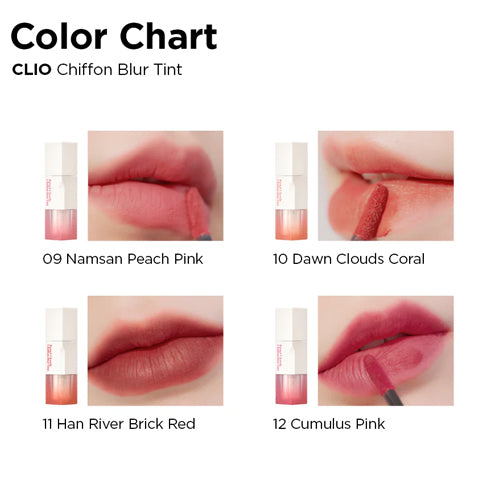 [CLIO] Chiffon Blur Tint (6 colors)