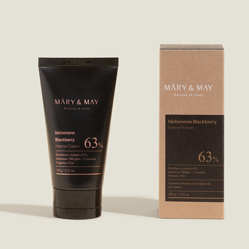 [Mary&May] Idebenone Blackberry Intense Cream 100g (Tube)