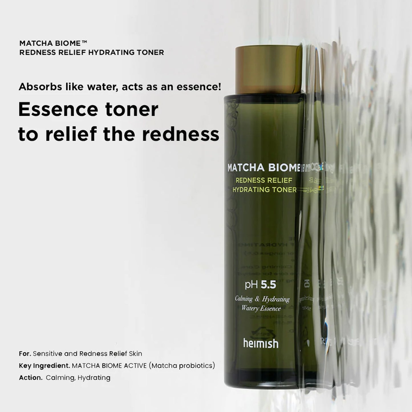 [Heimish] Matcha Biome Redness Relief Hydrating Toner 150ml