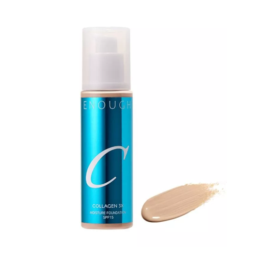 [ENOUGH] Collagen 3X Moisture Foundation SPF 15 100ml (3 colors)