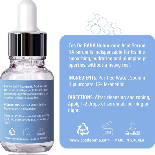 [Cos De Baha] Hyaluronic Serum 60ml