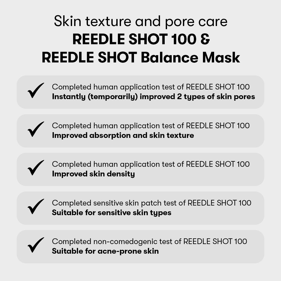 [VT Cosmetics] Reedle Shot 100 2-Step Mask (1ea)