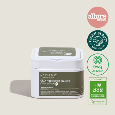 [Mary&May] Cica Houttuynia Tea Tree Calming Mask (30ea)