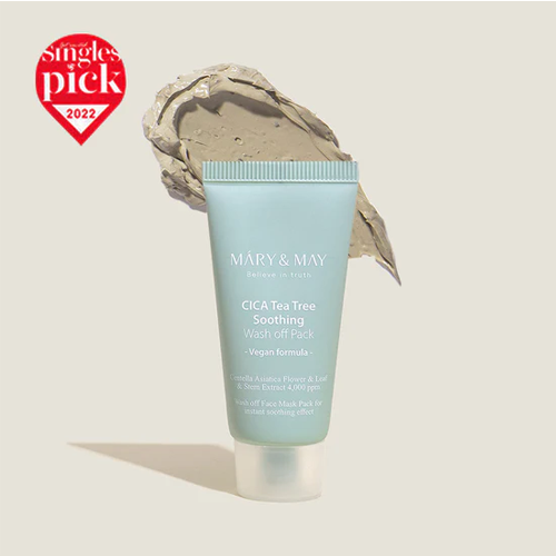 [Mary&May] Cica TeaTree Soothing Wash off Pack 30ml