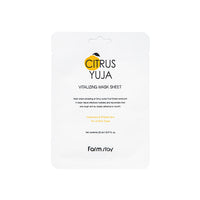 ***[Farmstay] Citrus Yuja Vitalizing Mask Sheet (1ea)