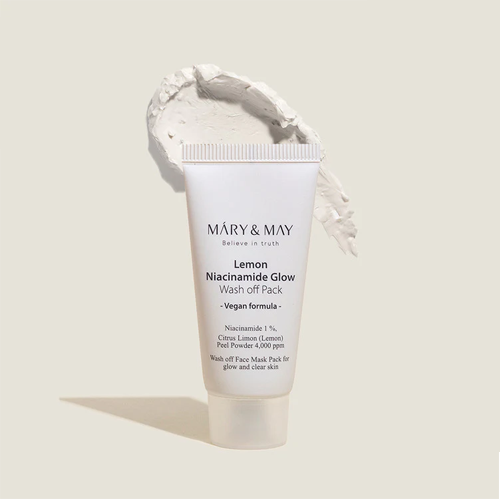 [Mary&May] Lemon Niacinamide Glow Wash off Pack 30ml