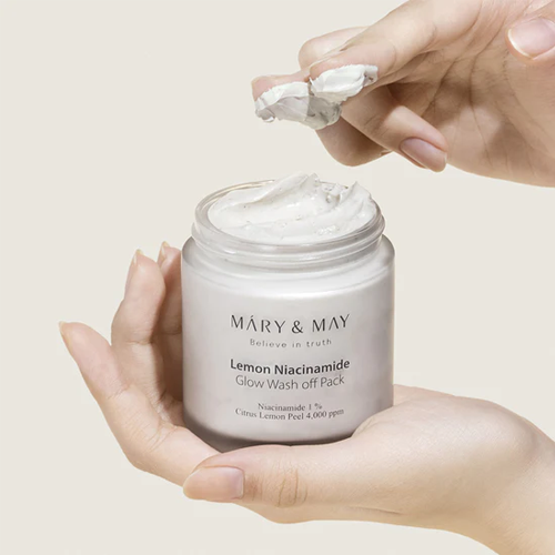 [Mary&May] Lemon Niacinamide Glow Wash off Pack 125ml