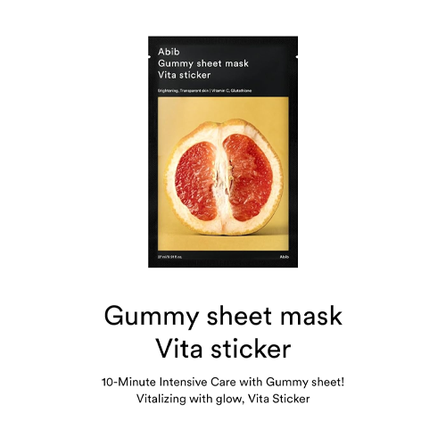 [Abib] *renew* Gummy Sheet Mask (5 Types)