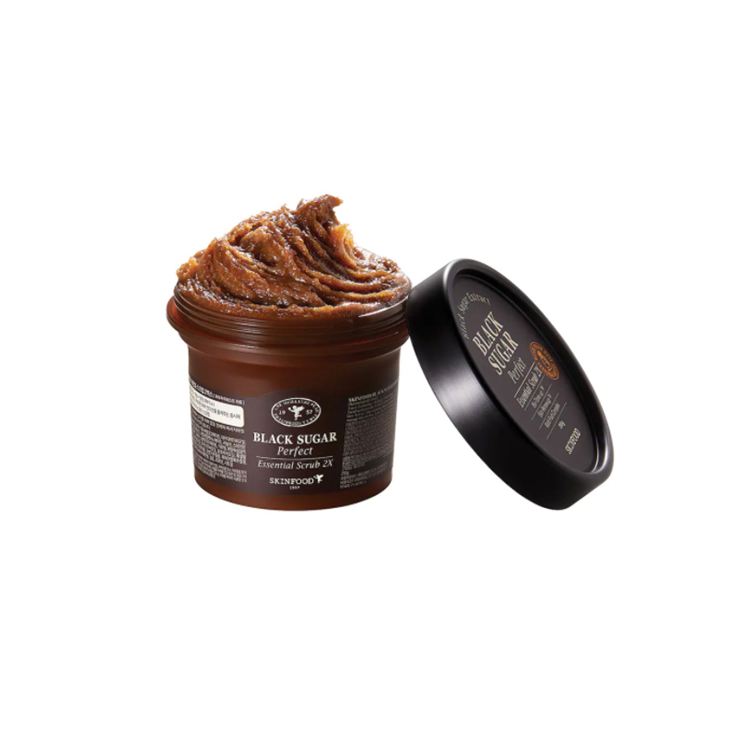 [Skinfood] Black Sugar Perfect Essential Scrub 2X 210ml