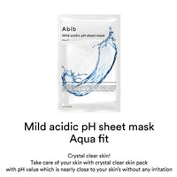 [Abib] Mild Acidic pH Sheet Mask (5 types)