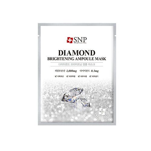 ***[SNP] Diamond Brightening Ampoule Sheet Masks (10ea)