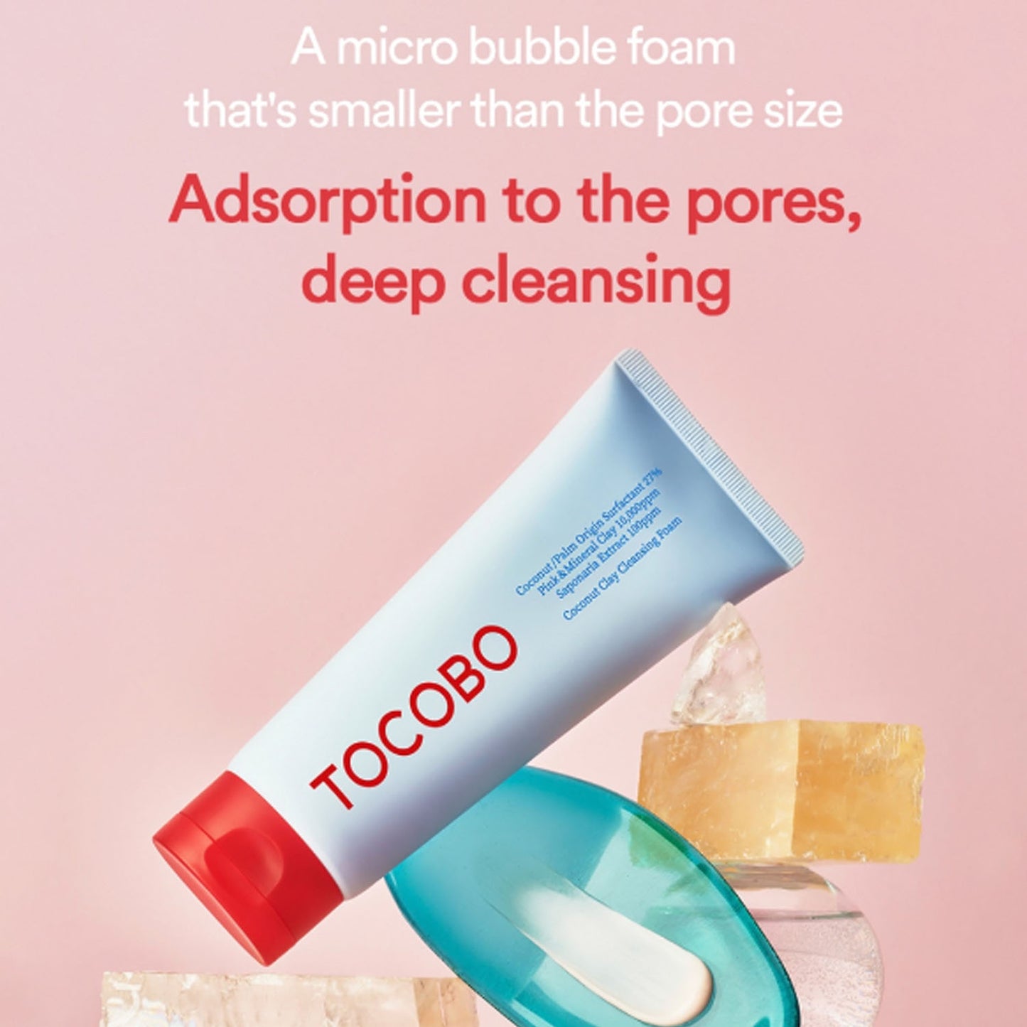 *TIME DEAL*[TOCOBO] Coconut Clay Cleansing Foam 150ml