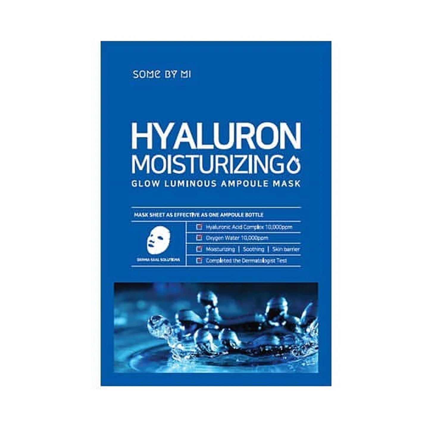 [SOMEBYMI] Glow Luminous Ampoule Mask#Hyaluron (10ea)