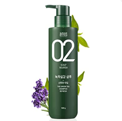 ***[AMOS] The Green Tea Shampoo Refresh 500ml