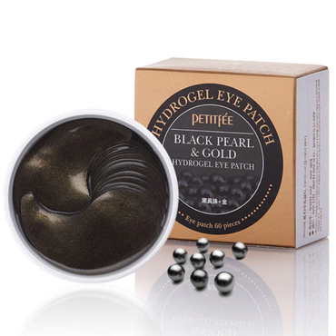 [Petitfee] Black Pearl & Gold Hydrogel Eye Patch (60ea)