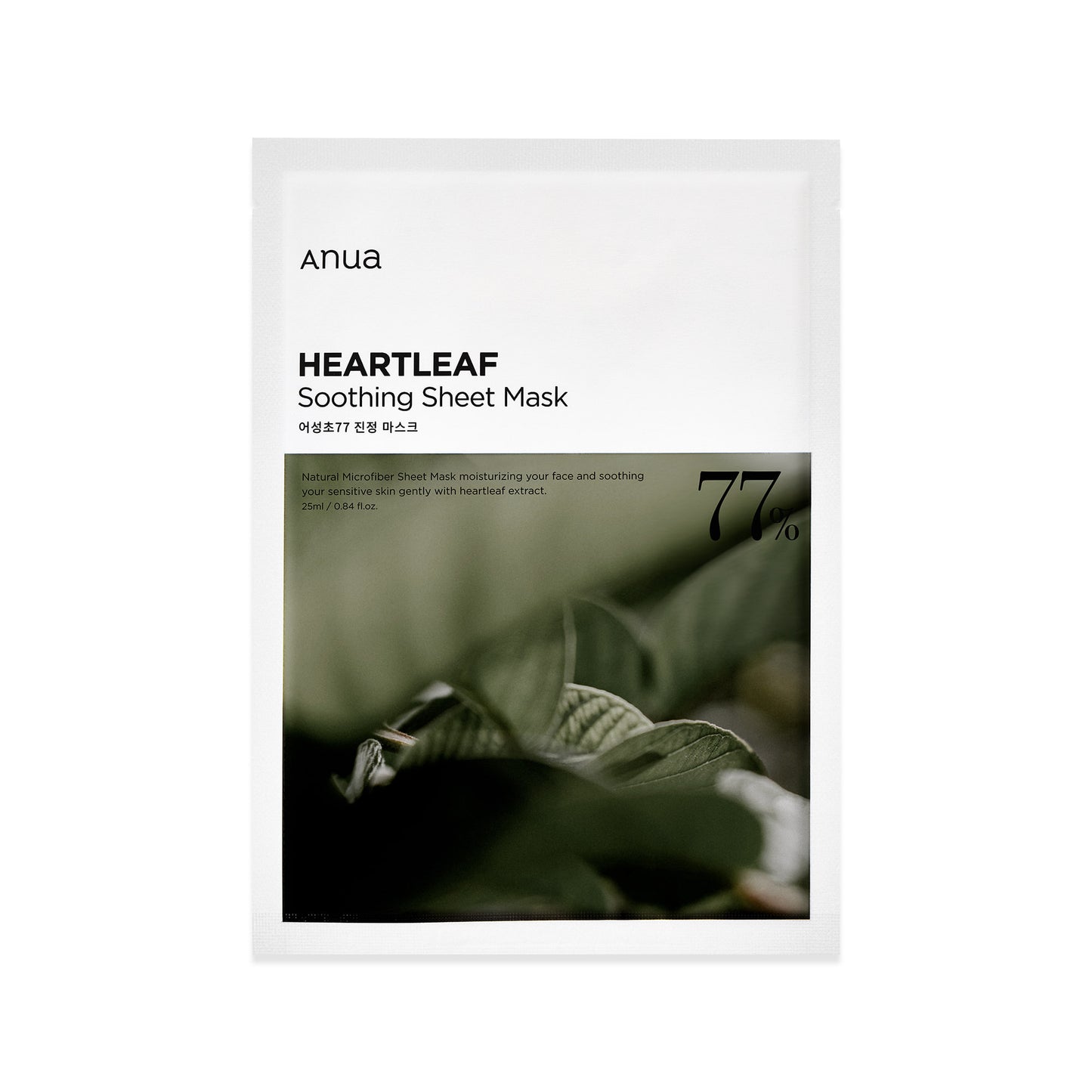 [Anua] Heartleaf 77% Soothing Sheet Mask (1ea)