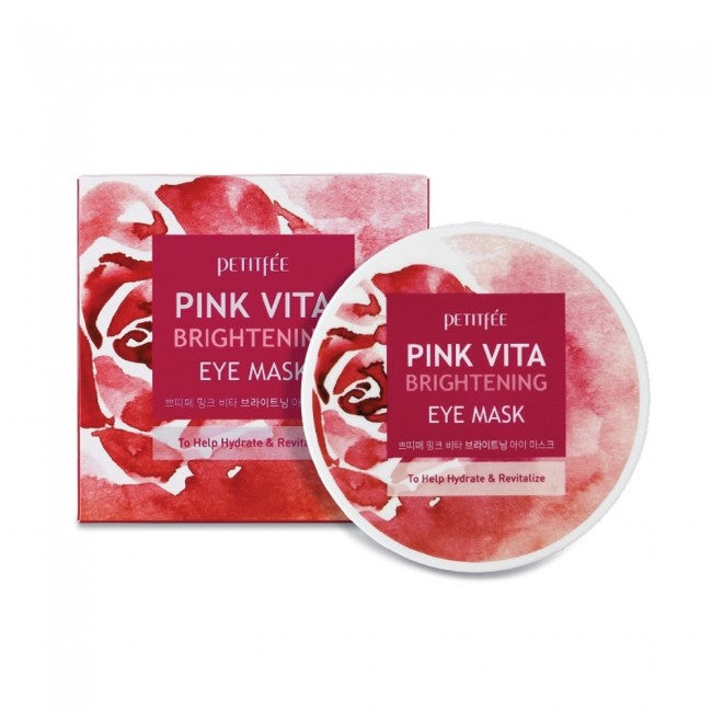 [Petitfee] Pink Vita Brightening Eye Mask (60ea)